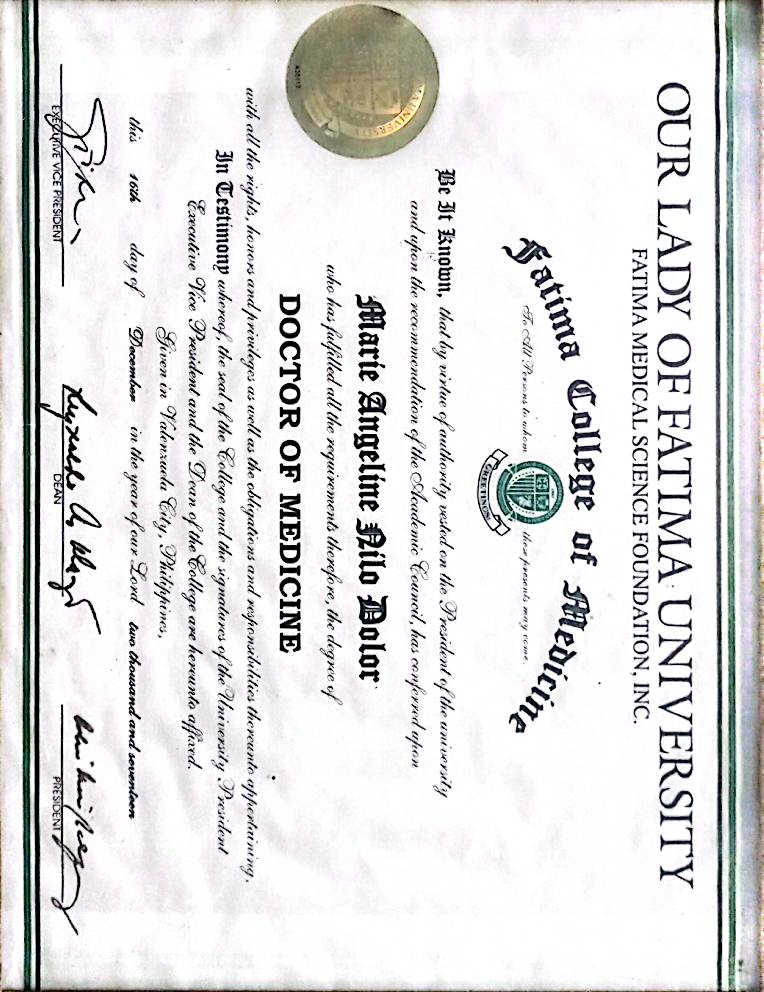 Doctoral Certificate